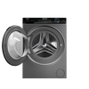 Haier Front Washing Machine With Direct Motion Inverter, 8KG, Silver- HW80-B14959S6TU1 Haier Front Washing Machine With Direct Motion Inverter, 8KG, Silver- HW80-B14959S6TU1