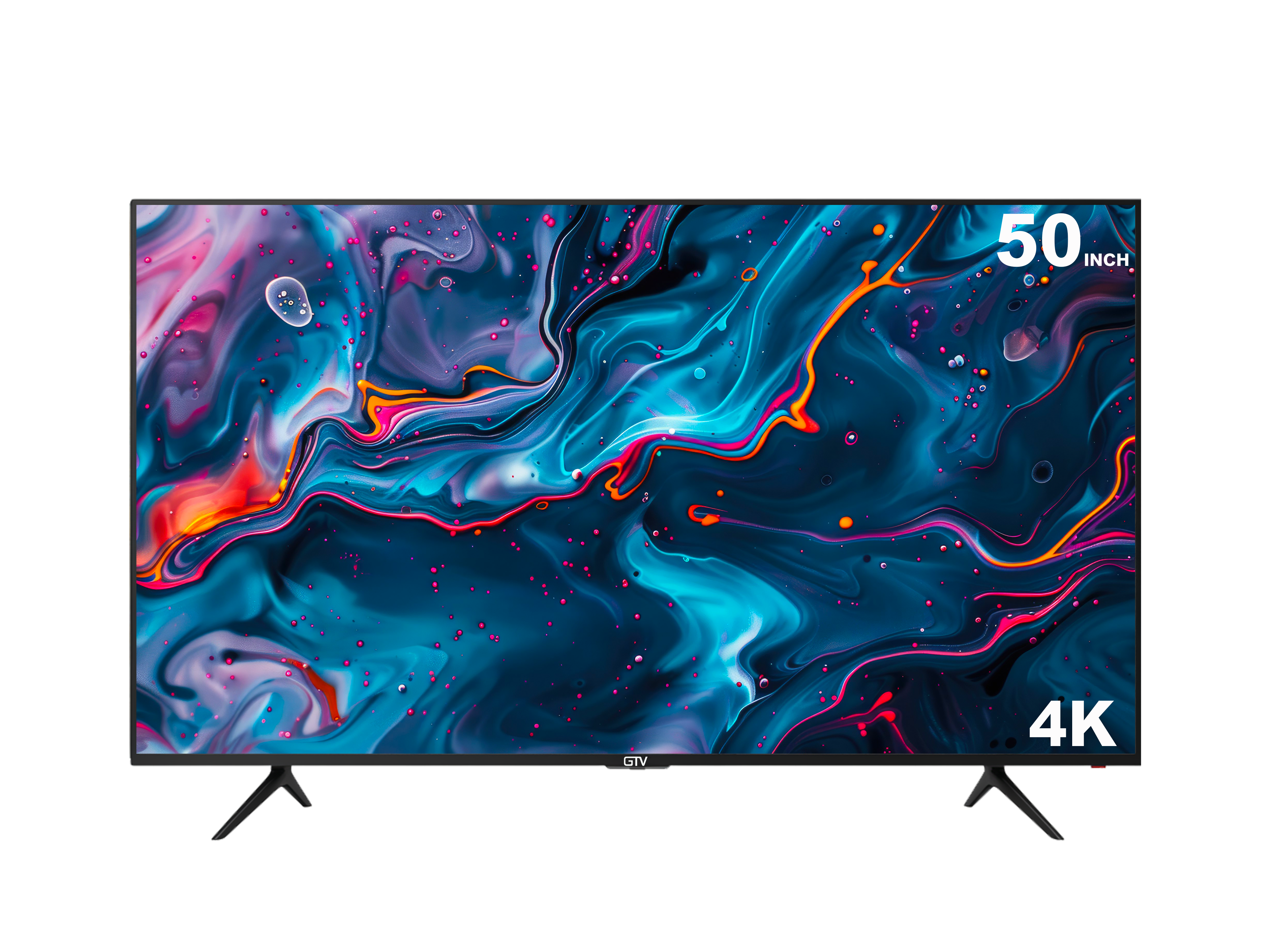 GTV 50 Inch 4K Smart LED Frameless TV - GTV50SAWOR