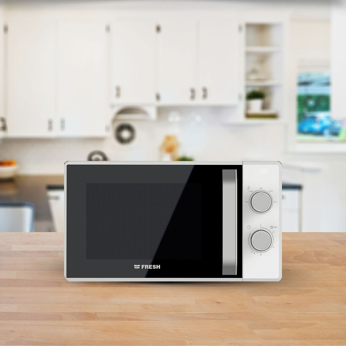 ميكروويف فريش، 25 لتر، فضي - FMW-25MC-S