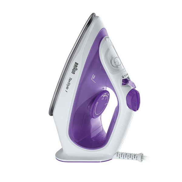 Braun TexStyle 1 Steam Iron, 2000 Watt, Violet And White - SI1080