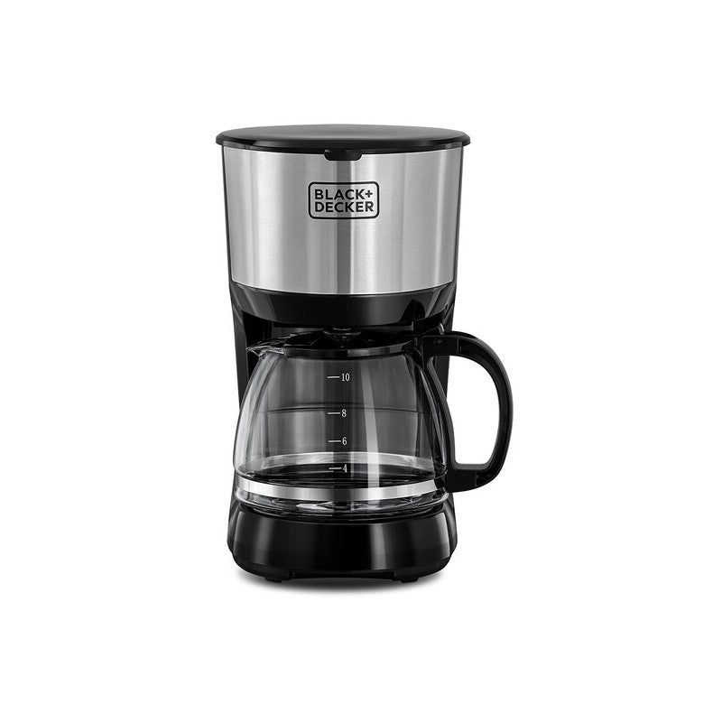 ماكينة قهوة بلاك+ديكر، 750 وات مع إبريق زجاجي، أسود - DCM750S