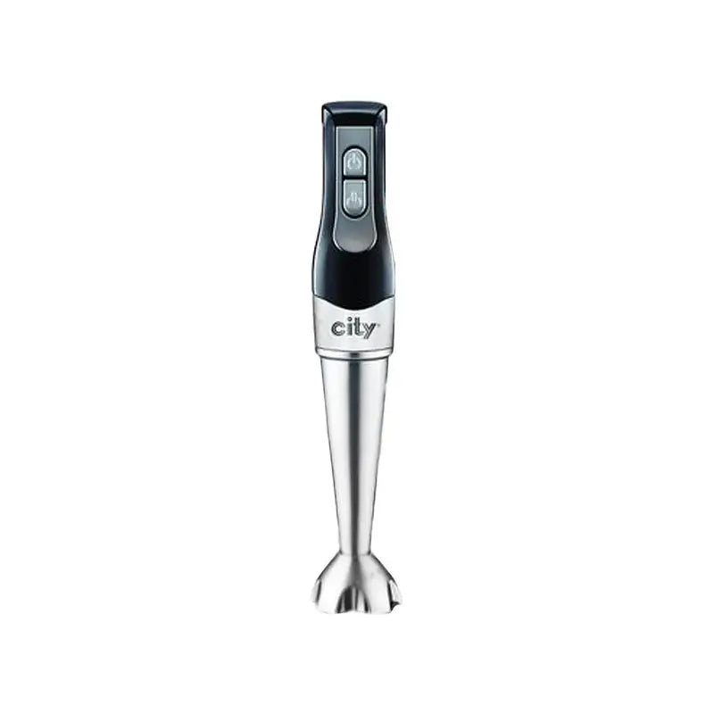 City 5in1 Hand Blender, 1500 Watt, Black and Silver - HMA-1026
