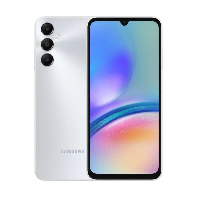 Samsung Galaxy A05s, 128GB, 6GB RAM, 4G LTE, Dual SIM - Silver