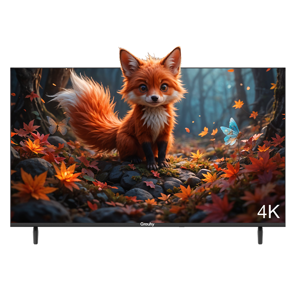 Grouhy 55 Inch 4K Ultra HD LED Smart Frameless TV With Built In Receiver - GLD55SAWOR.F