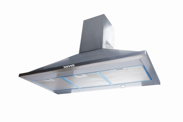 Purity Built-In Chimney Hood, 90 cm, Silver - PANSY PLUS 90CM