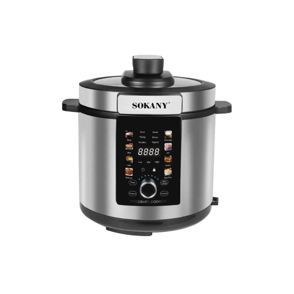 Sokany Pressure Cooker, 1500 Watt, 7 Liters - SK-07043