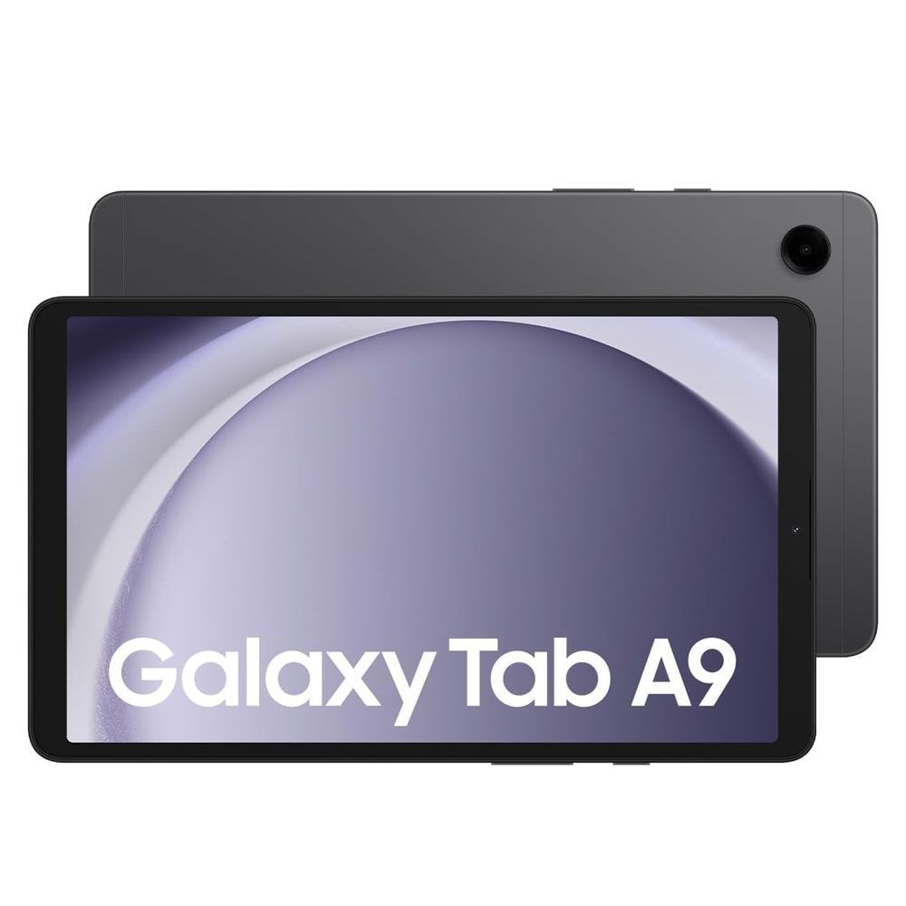 سامسونج جالكسي تاب A9، شريحة واحدة، 128 جيجابايت، 8 جيجابايت رام، 4G LTE - رمادي جرافيت