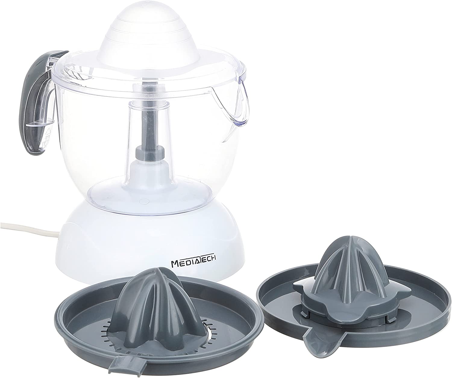 MediaTech Citrus Juicer, 40 Watt, 1 Liter, White - MT-J02