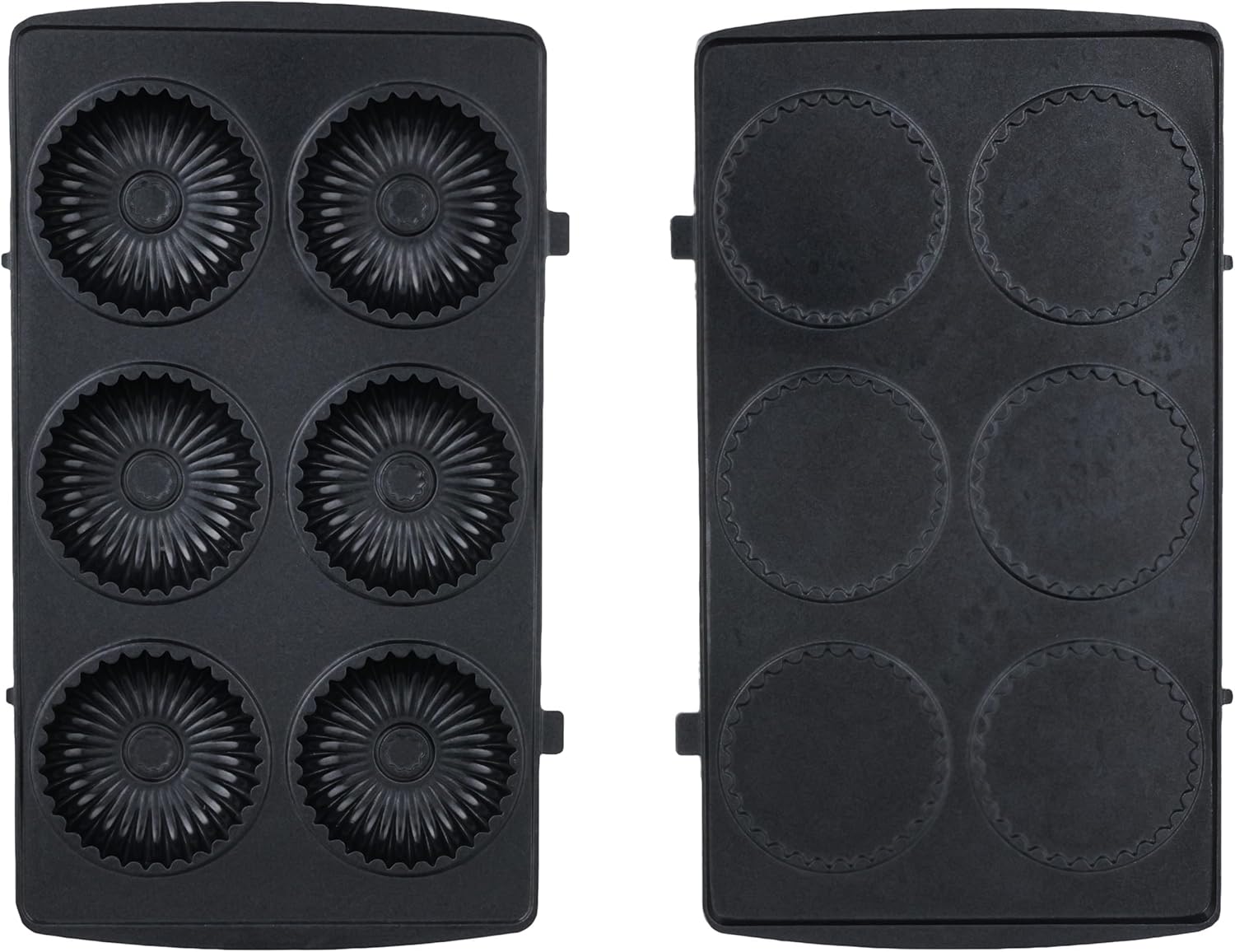 Sonifer 7 In 1 Sandwich Maker, 800 Watt, Black - SF-6054