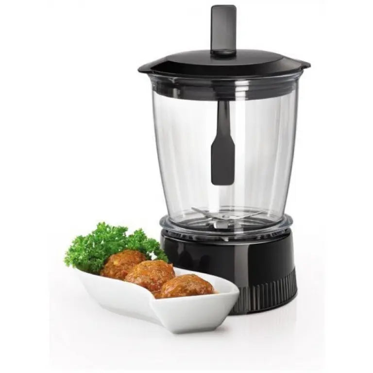 خلاط زجاجي مع مطحنة ومفرمة بلاك+ديكر، 600 واط - BX600G
