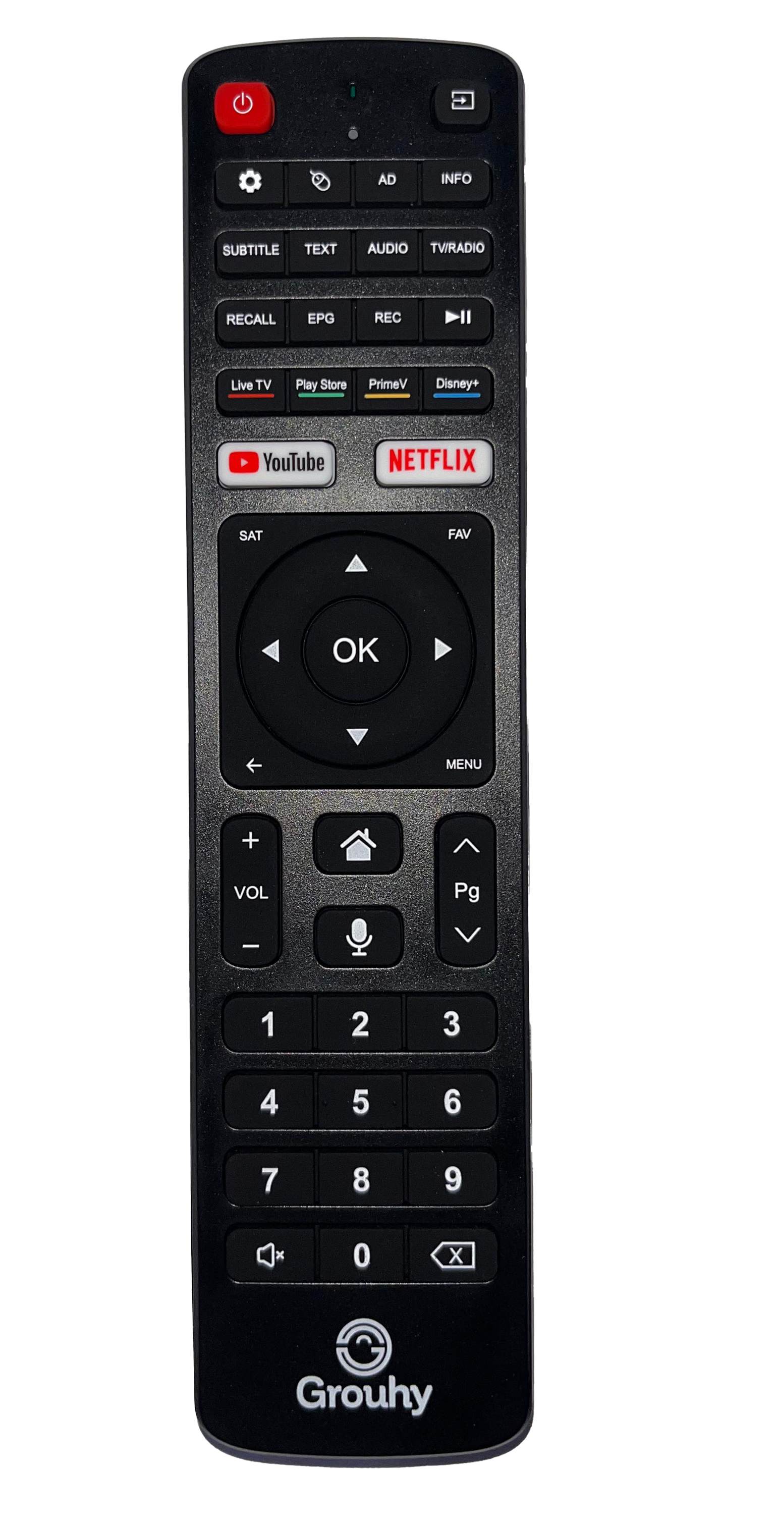 Grouhy 32 Inch HD Smart LED TV Frameless - GLD32SAWORV2