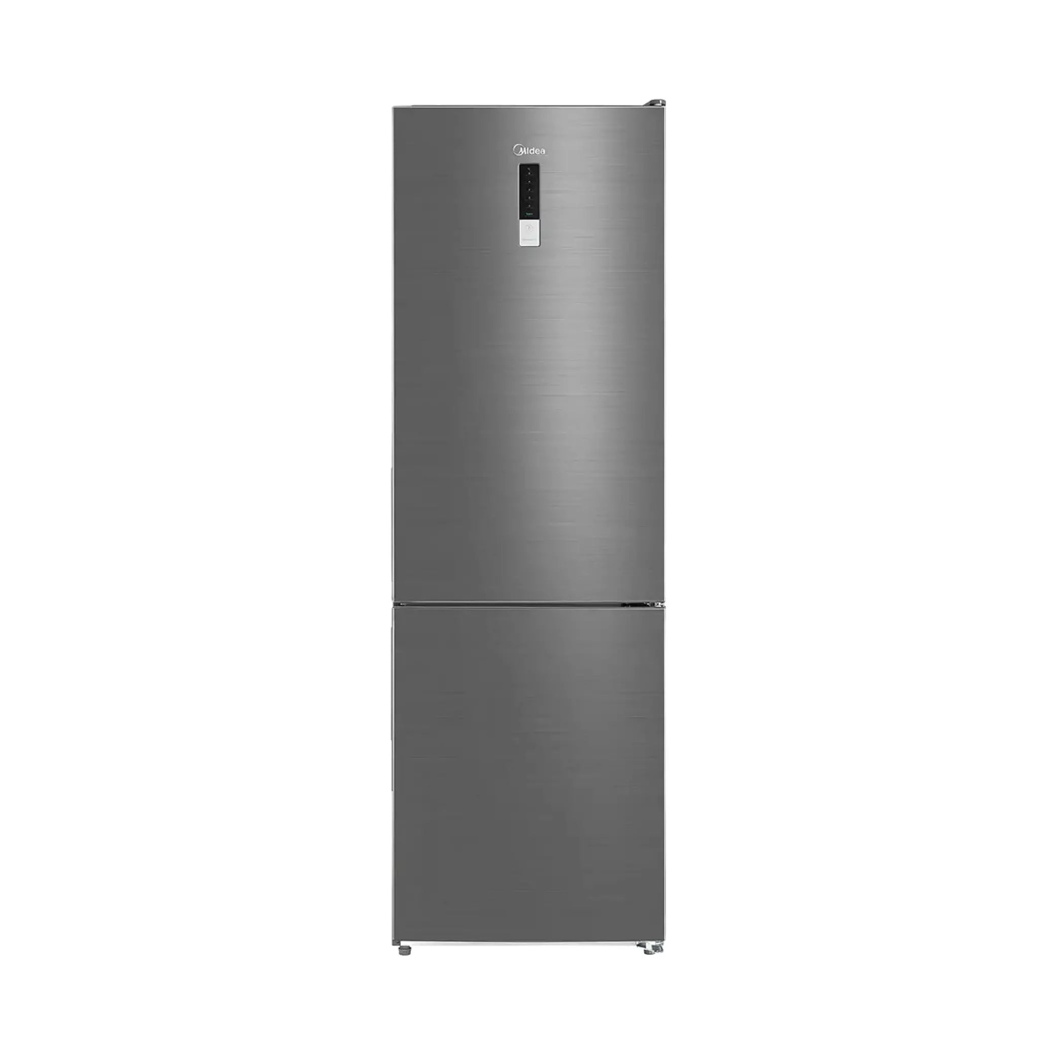 Midea No-Frost Bottom Freezer Refrigerator, 330 Liters, Silver - MDRB489FGN46