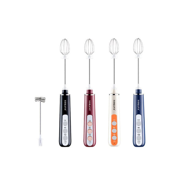 Sokany Rechargeable Hand Mixer 1200 mAh, SK-02014