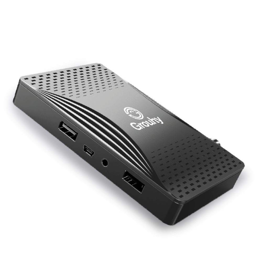Grouhy HD Satellite Receiver Mini - Black - 9500 Pro