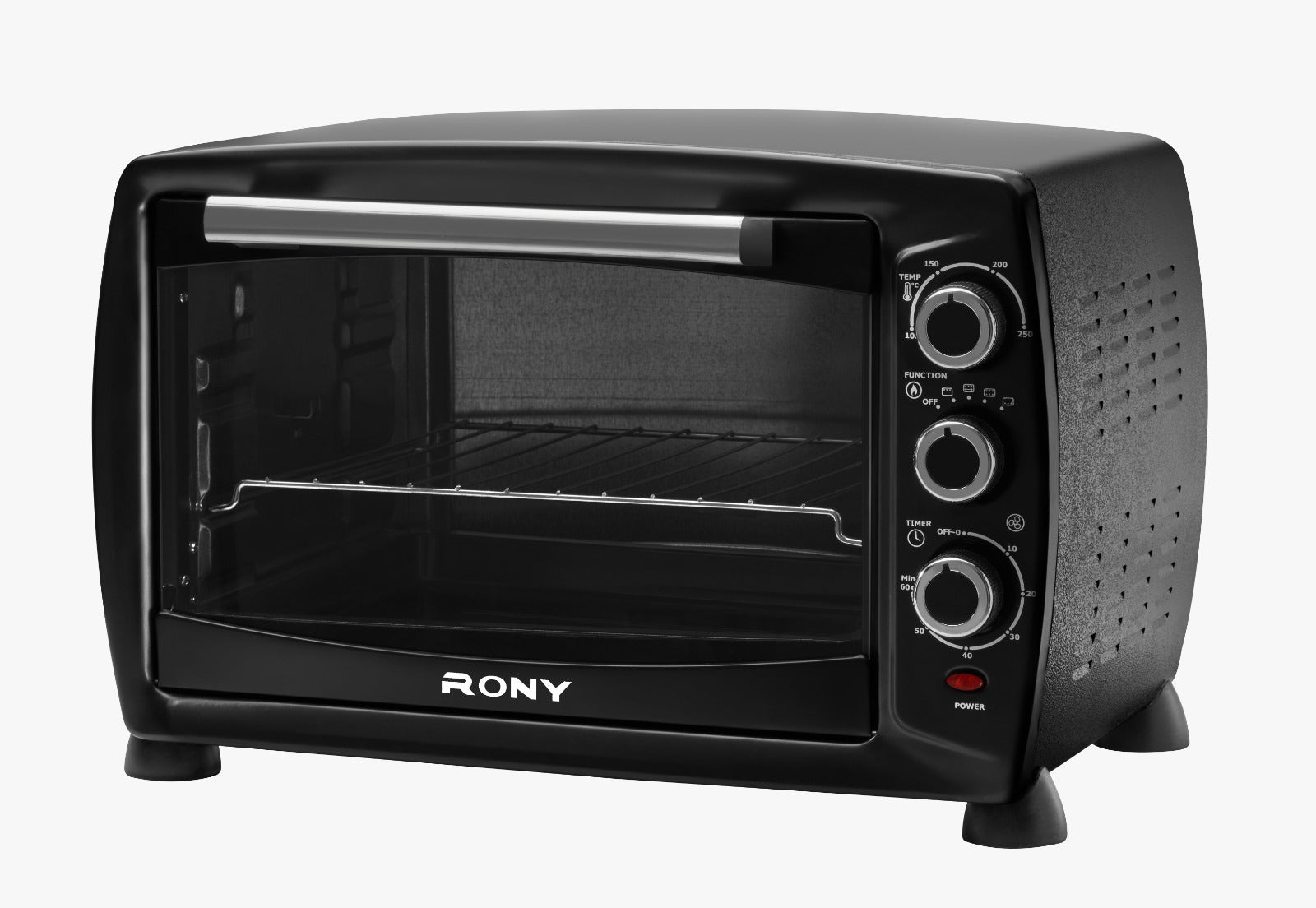 Rony Electric Oven 48 Liters grill - 2000 Watt - Black - RVL480V2W