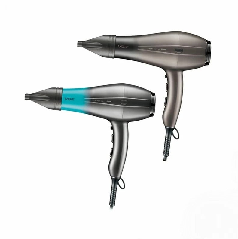 مجفف شعر احترافي VGR، 2200 وات، متعدد الألوان - VGR-463