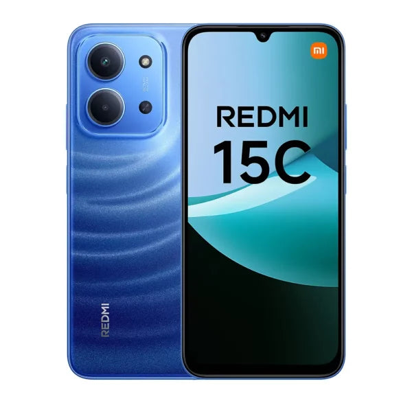 Xiaomi Redmi 15C Dual SIM, 256GB, 8GB RAM, 4G LTE - Moonlight Blue