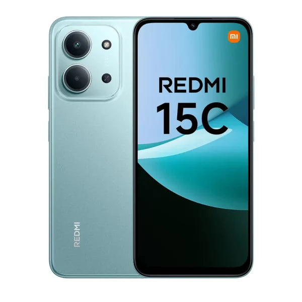 Xiaomi Redmi 15C Dual SIM, 256GB, 8GB RAM, 4G LTE - Mint Green