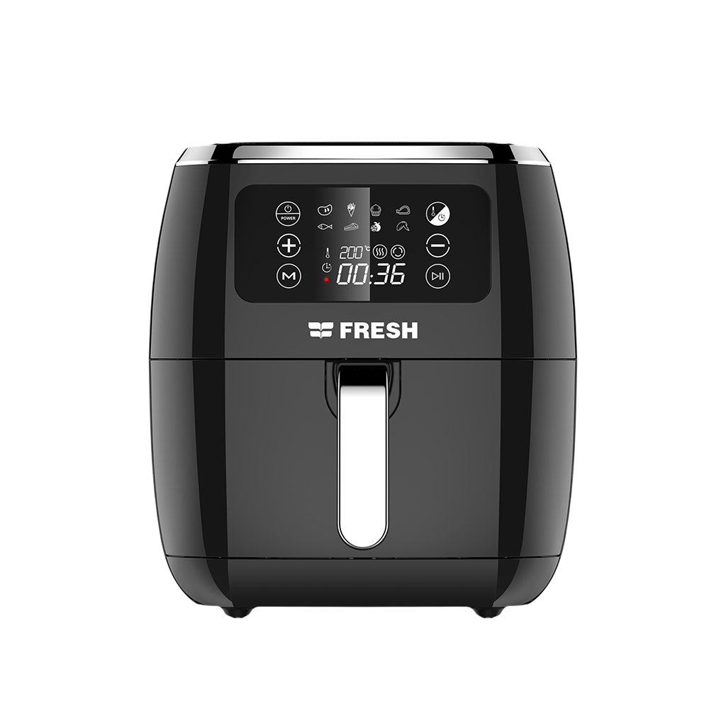 Fresh Air Fryer, 7 Liter, 1800 Watt, Black - AFF-1800B