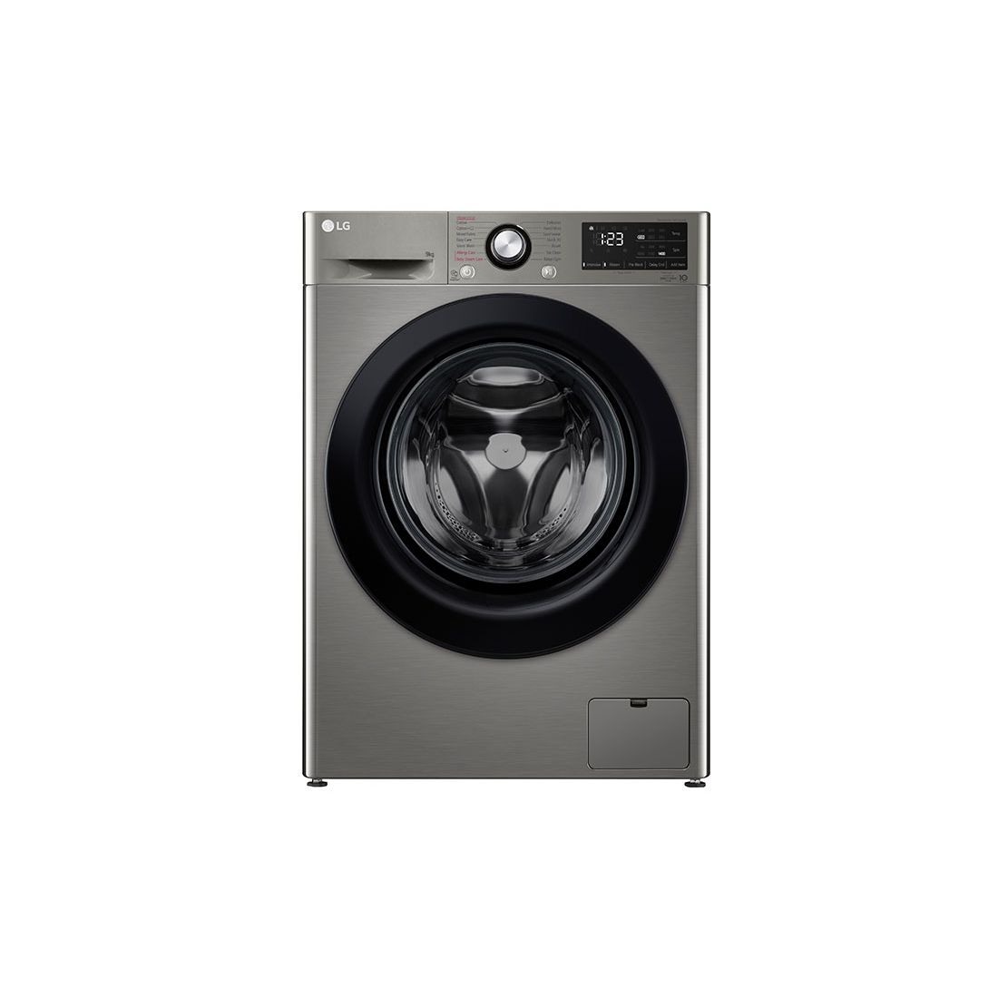 LG Vivace Pro Front Load Automatic Washing Machine, 9 KG, Black Steel - F4R3VYG6P