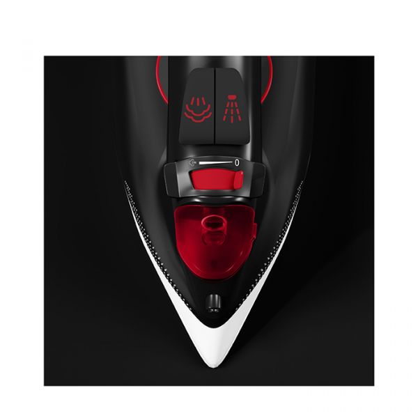 Mienta Extreme Steam Iron, 2300 Watt, SI181338D - Black & Red