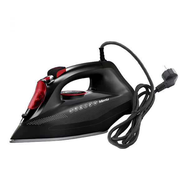 Mienta Extreme Steam Iron, 2300 Watt, SI181338D - Black & Red