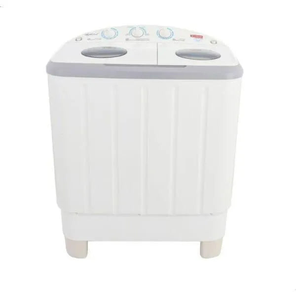 Fresh Top Load Half Automatic Washing Machine With Dryer, 8 Kg, White - FWT8000NB