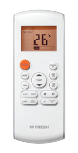 Fresh Smart Inverter Air Conditioner, 2.25 HP, Cooling Only, White - 500016375
