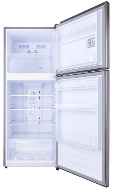 Fresh Freestanding Refrigerator, No Frost, 2 Doors, 362 Litres, Silver - FNT-B470KT