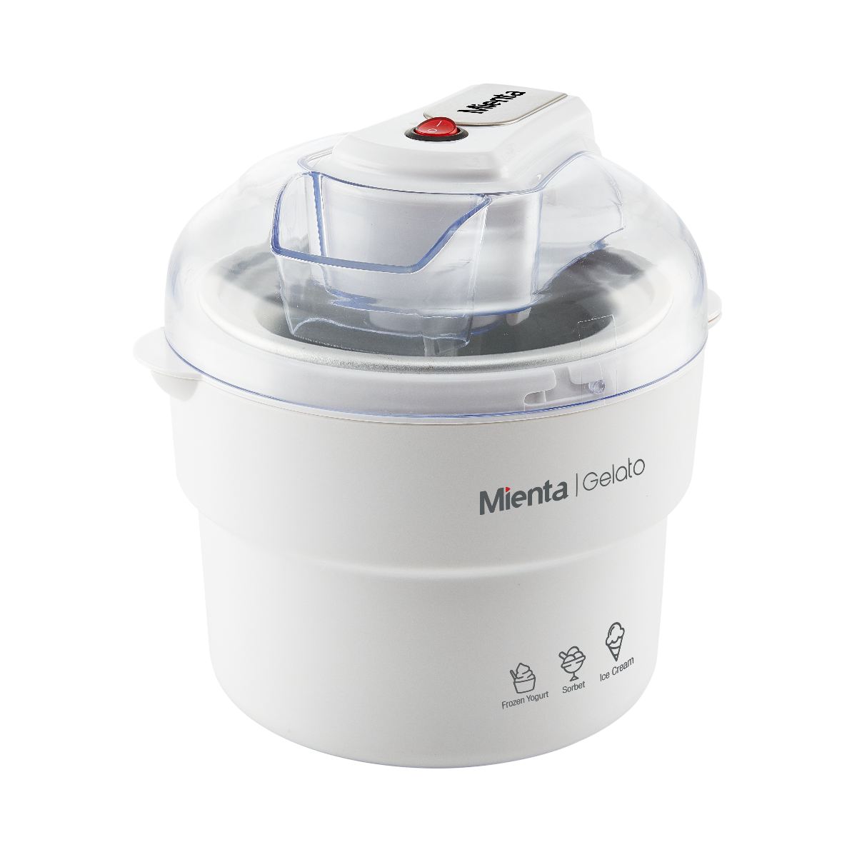 Mienta Gelato Ice Cream Maker, White - IM48133A