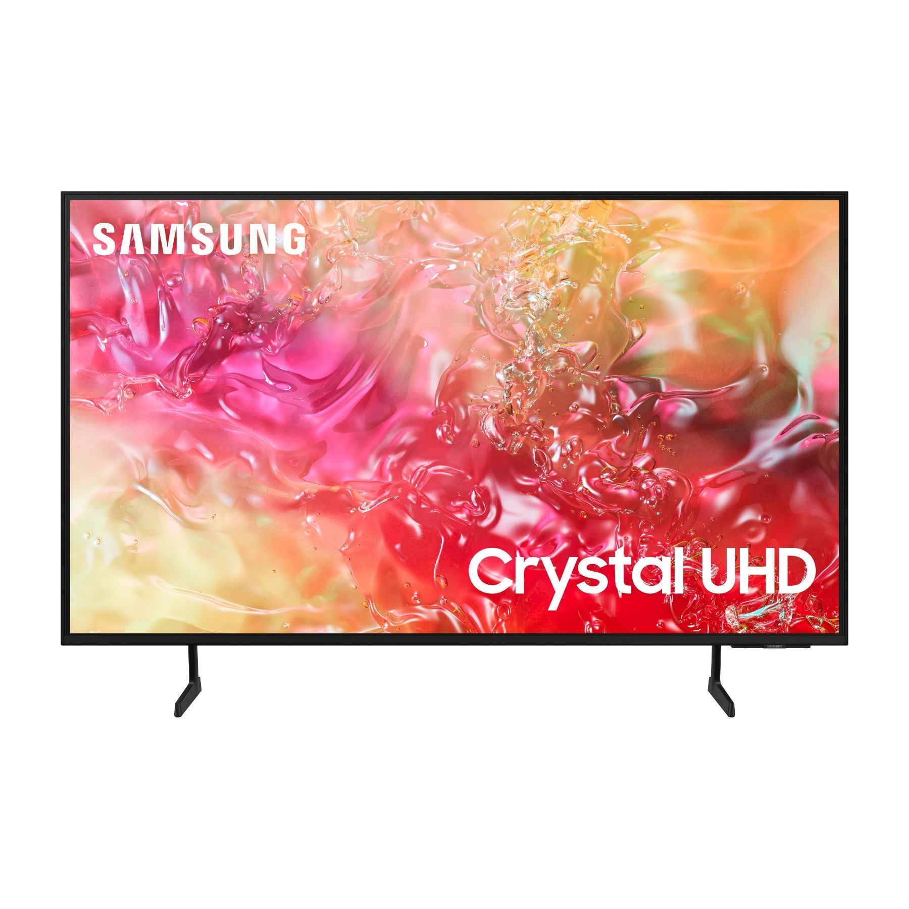 تلفزيون سامسونج 65 بوصة 4K UHD سمارت LED مع رسيفر مدمج - 65DU7000
