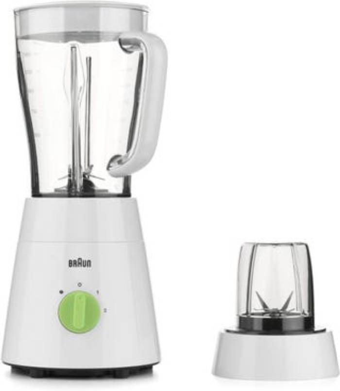 خلاط براون، 1.5 لتر، 500 وات، أبيض - JB0115WH