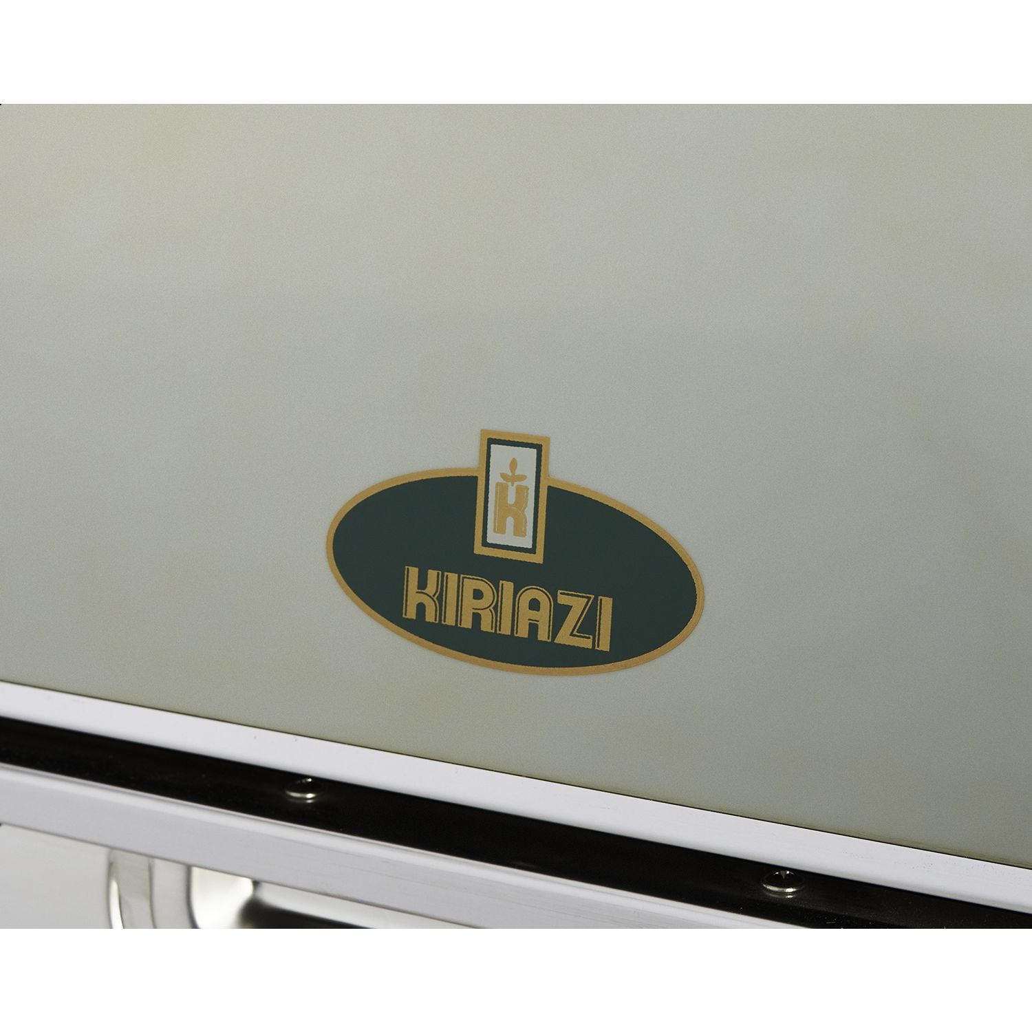 Kiriazi Gas Cooker 4 Burners, Silver - 6400