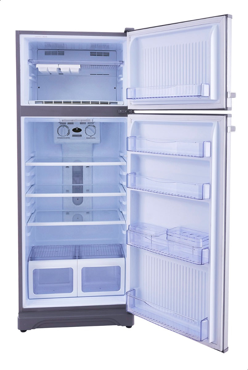 ثلاجة كريازي نوفروست، 370 لتر، فضي - KH370LN