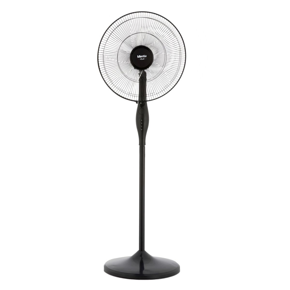 Mienta Stand Fan, 18 Inch, Black- SF35838A