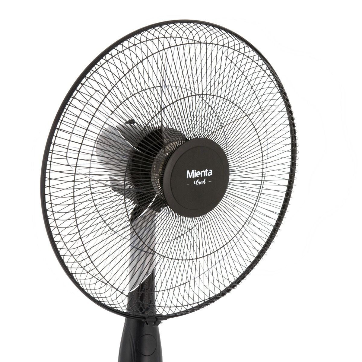 Mienta Stand Fan, 18 Inch, Black- SF35838A