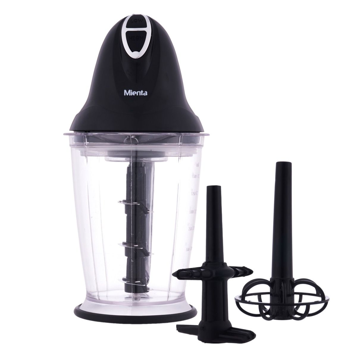 Mienta Genie Chopper, 450 Watt, Black - CH23838A