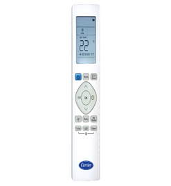 تكييف هواء سبليت كارير أوبتيماكس برو، 4 حصان، بارد وساخن، أبيض - 53QHET30N-708F