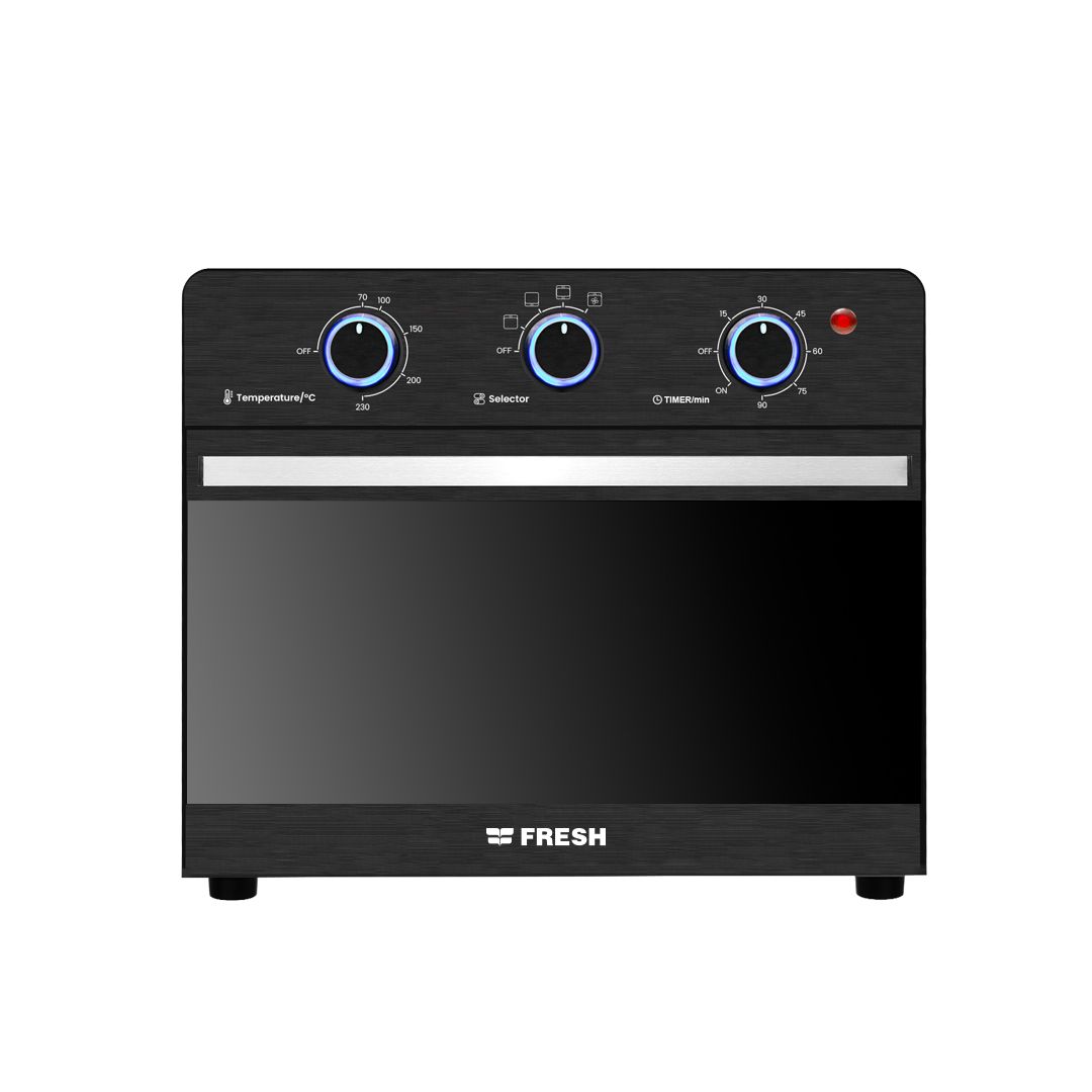 Fresh Air Fryer Oven, 25 Liter, 1600 Watt, Black - 500019642