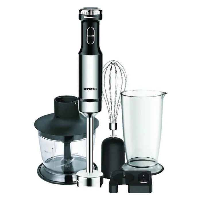 Fresh Multifunction Hand Blender, 700ml, 800 Watt, Black - HB-800FO