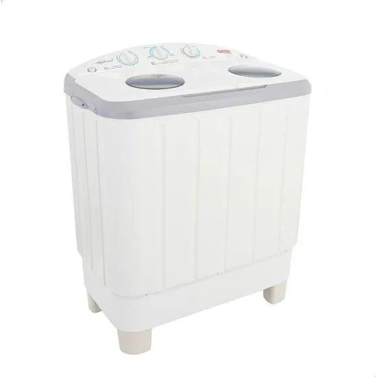 Fresh Top Load Half Automatic Washing Machine With Dryer, 8 Kg, White - FWT8000NB
