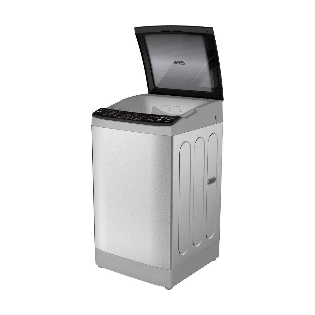 Sharp Top Load Washing Machine, 13 Kg, DDM Inverter, With Pump - ES-TD13GSSP