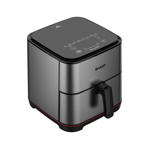 Sharp Digital Air Fryer, 7 Liters, 1650W, Silver - KF-AF70RT-ES2
