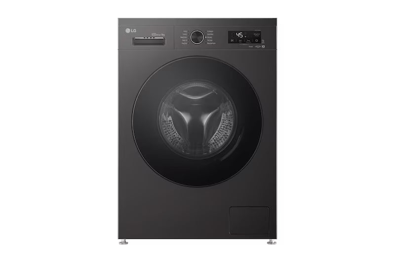 LG ThinQ (Wi-Fi) Front Load Washing Machine, 8 kg, Onyx Black - F4Y2TYG6X