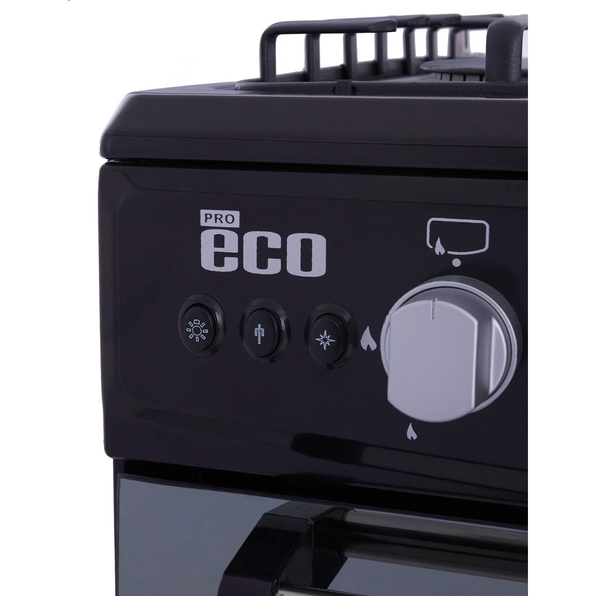 Unionaire Gas Cooker, 5 Burners, Black - C68EB-AC-447-ECOP-2W