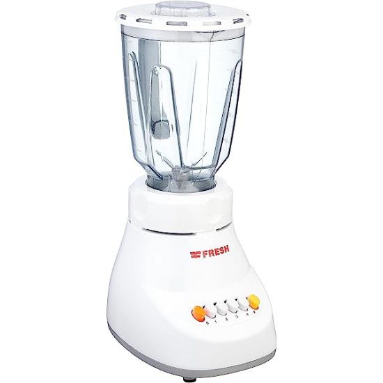 Fresh Countertop Blender With one Mill, 1.5L, 360W, White - 500010411