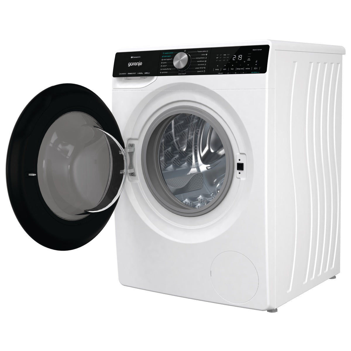 Gorenje Washing Machine, 10.5 KG, Inverter Motor, WIFI - WNS1X4ARTWIFI