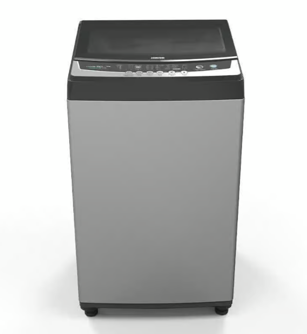 Zanussi Top Load Automatic Washing Machine, 12 KG, Silver- ZWT12710S