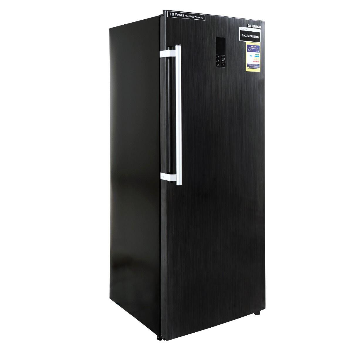 Fresh No-Frost Upright Freezer, 6 Drawers, Black - FNU-MT270B - Freezers