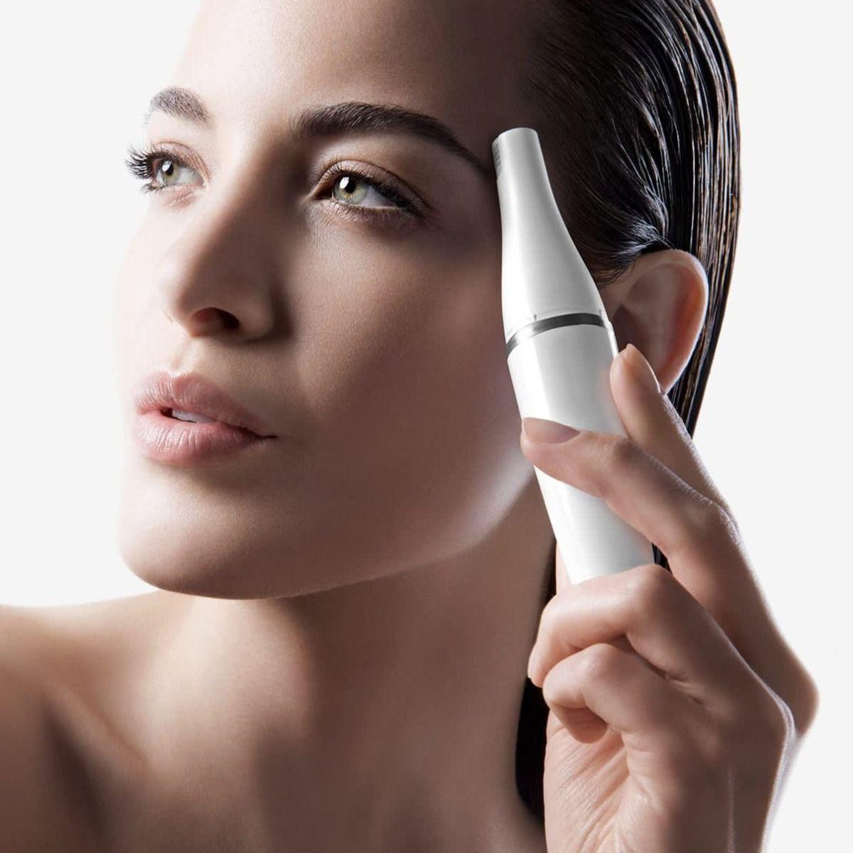 آلة إزالة شعر الوجه FaceSpa 851 3 في 1 ، أبيض - SE851 - حلاقة / تهذيب